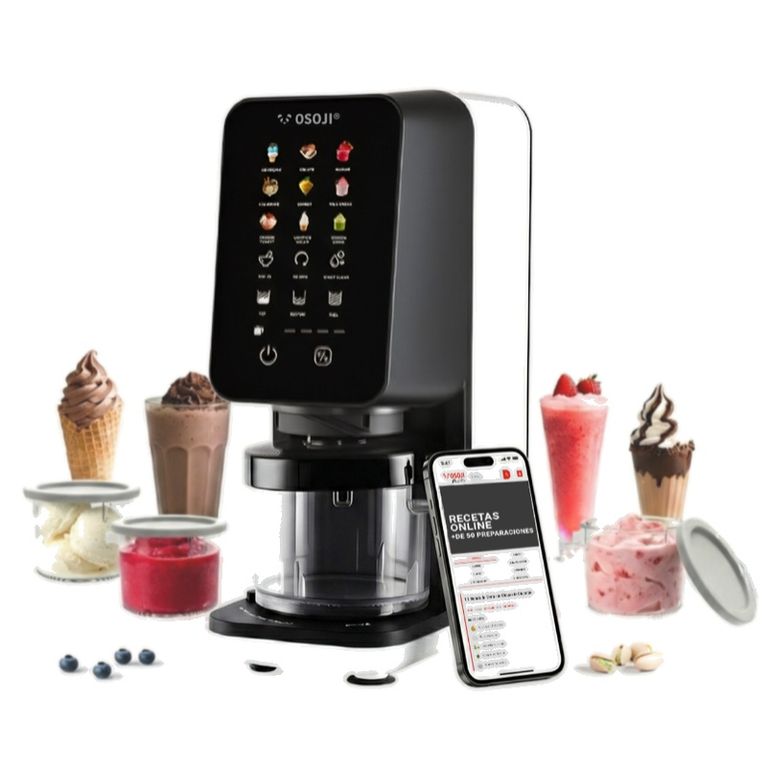 OSOJI Máquina de Helados K100 12 en 1 -