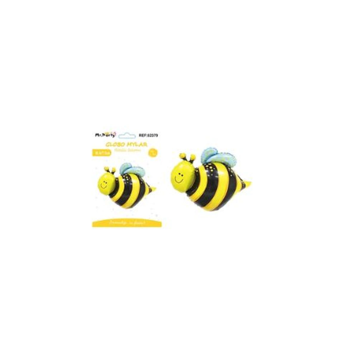 GENERICO - Globo metálico abeja 65x5x77x5cm