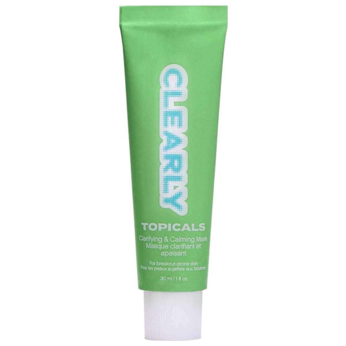 TOPICALS - Mascarilla Calmante + Aclarante para Piel con Acne Clearly Topicals 30ml