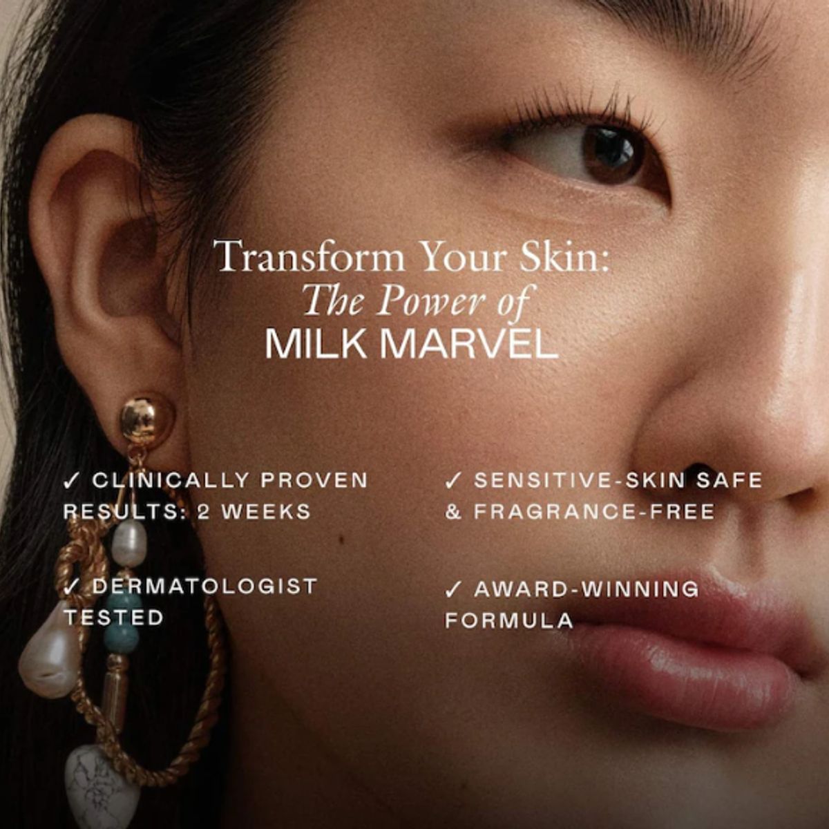 GENERICO - Serum Anti-Manchas Con Niacinamida + Vitamina C Milk Marvel Eadem