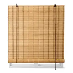 GENERICO - Cortina Roller Persiana Enrollable 150x180cm Bambú Vitrineon