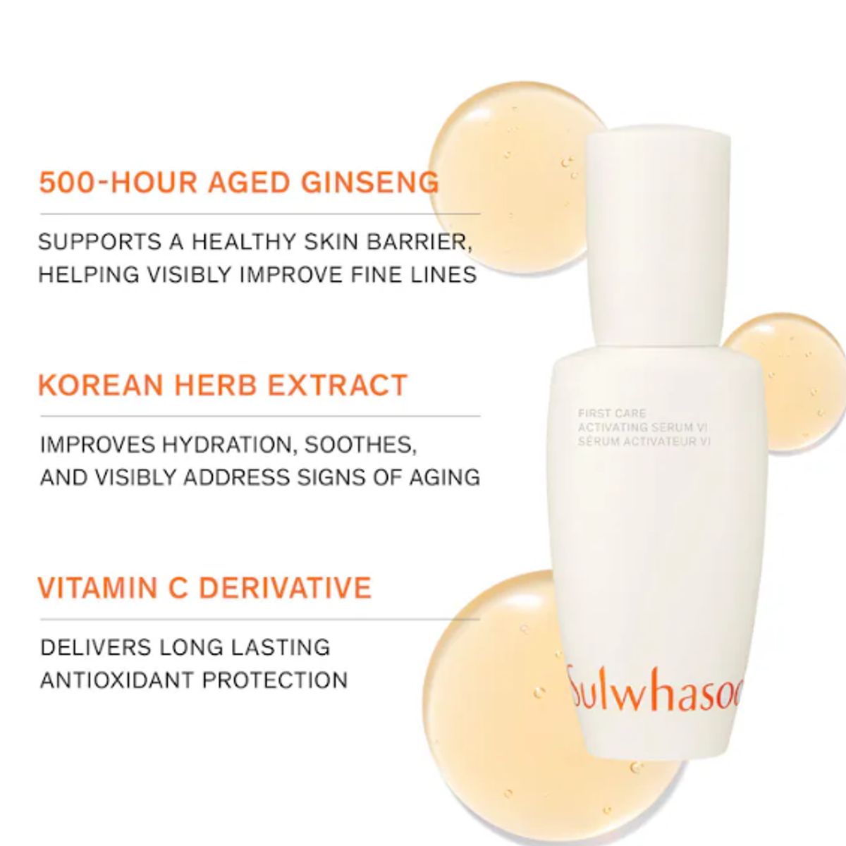 SULWHASOO - Serum Anti-Edad First Care 60ml Sulwhasoo