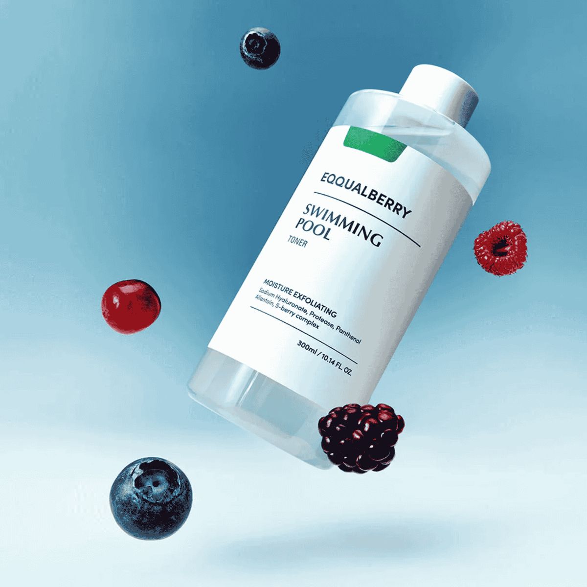 EQQUALBERRY - Eqqualberry Swimming Pool Daily Facial Toner 300ml