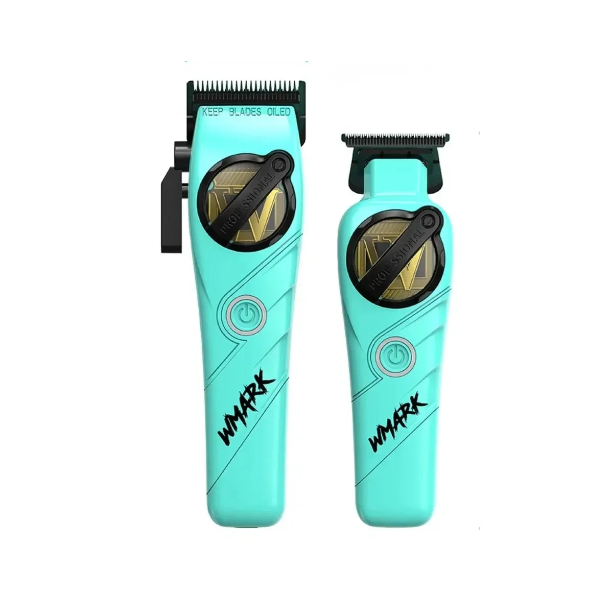 WMARK - Kit Combo Cortadora De Pelo + Trimmer Wmark NG8613 Celeste