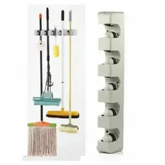 GENERICO - Organizador porta escobas mopas y traperos