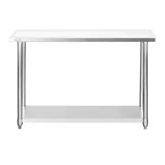 PROCHEF - Mesón Centro ECO Acero Inoxidable 160x60x85 cm.