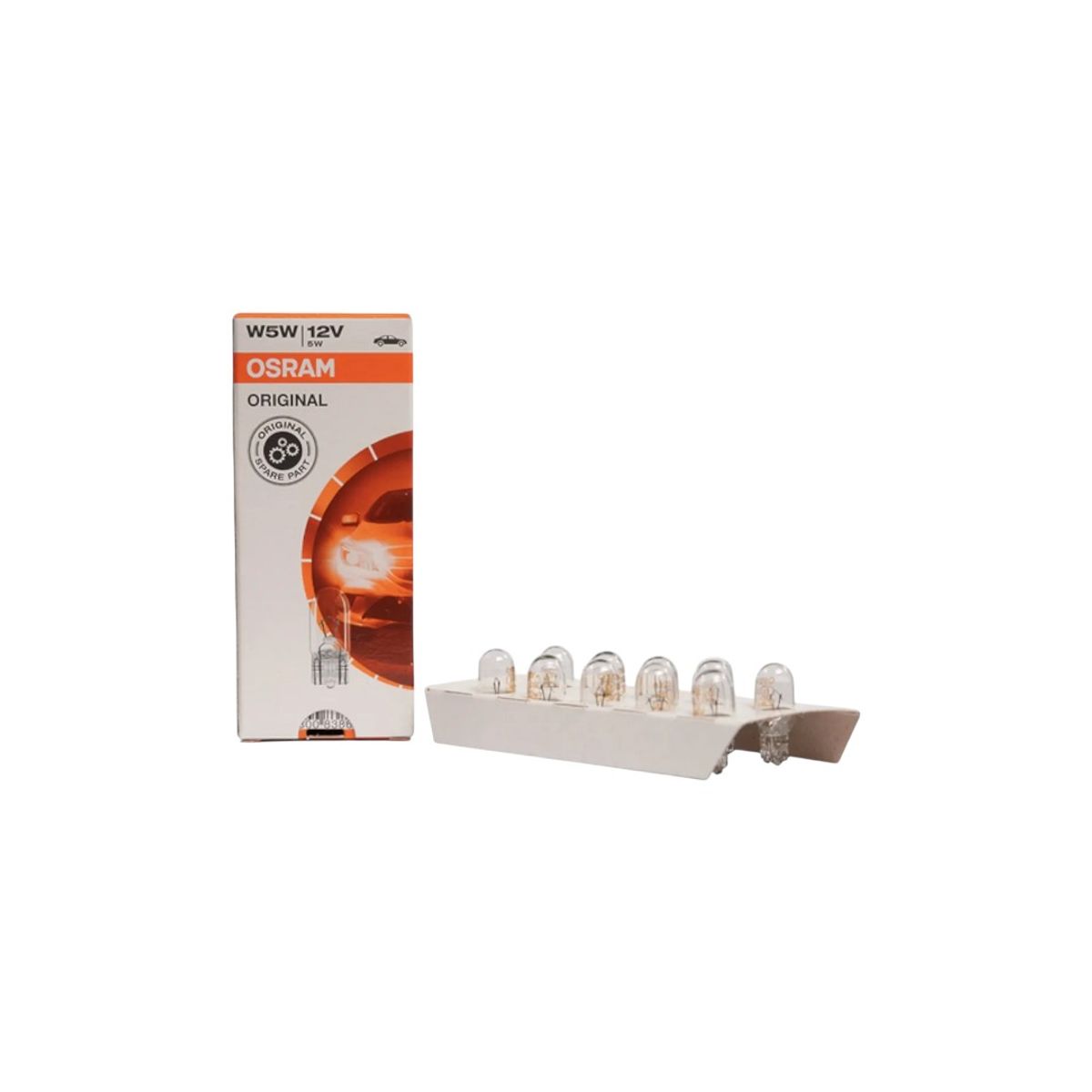GENERICO - Kit Ampolleta W5W T10 Cola de Pez