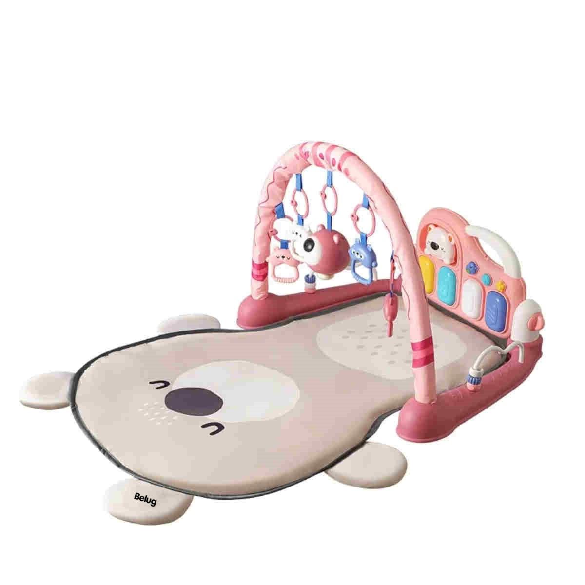 GENERICO - Alfombra Gimnasio Musical Con Piano Para Bebe Color Rosa BELUG