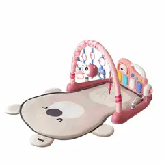 GENERICO - Alfombra Gimnasio Musical Con Piano Para Bebe Color Rosa BELUG
