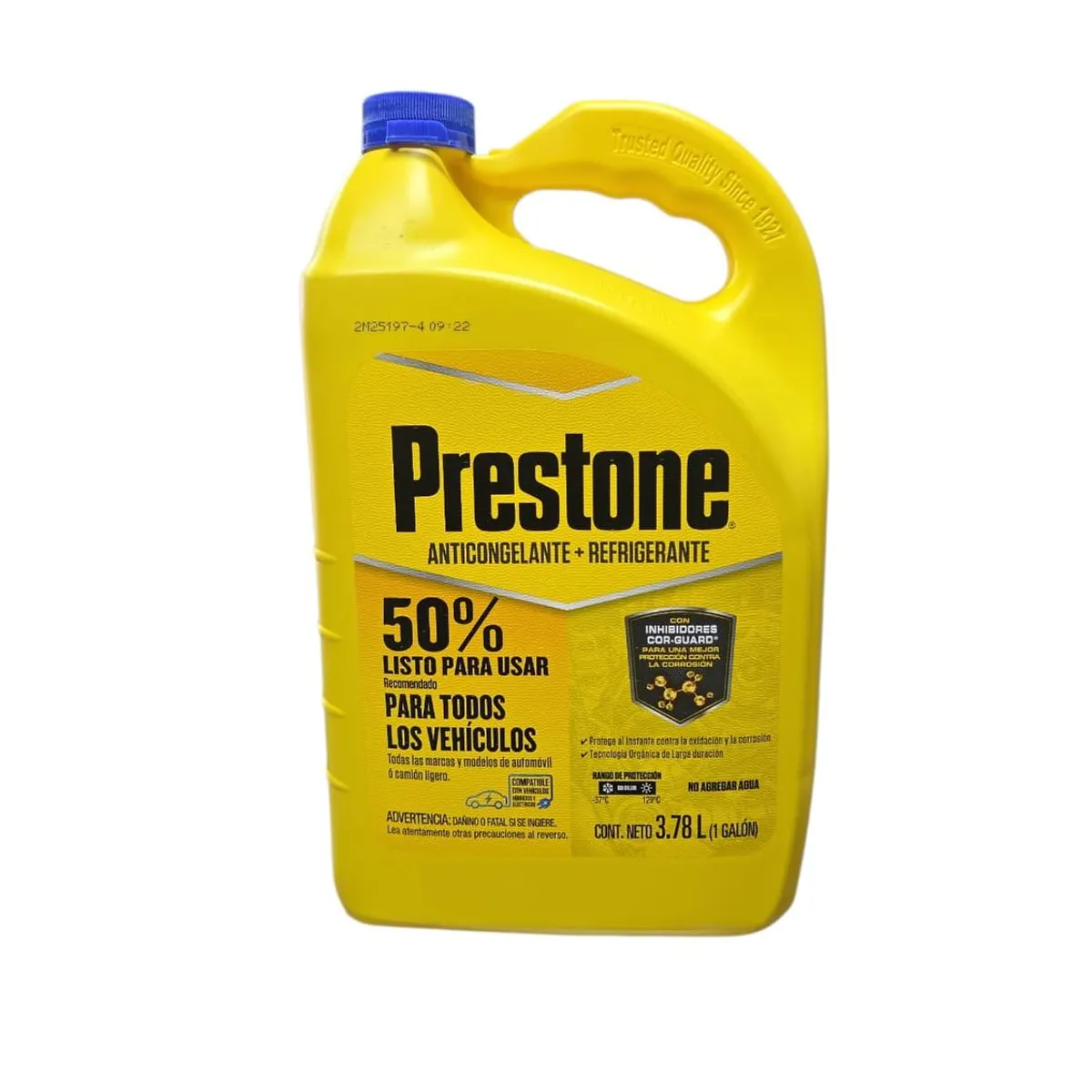 PRESTONE - Refrigerante y Anticongelante Prestone 50% 378L