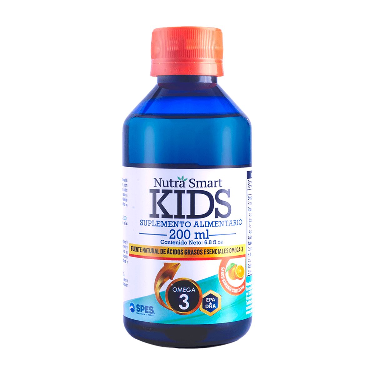 NUTRA SMART - NUTRAOMEGA3 KIDS BOTELLA 200 ML - NARANJA, NUTRA SMART