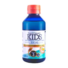 NUTRA SMART - NUTRAOMEGA3 KIDS BOTELLA 200 ML - NARANJA,