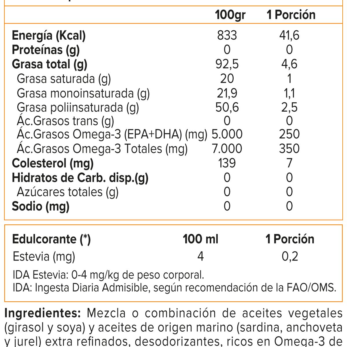NUTRA SMART - NUTRAOMEGA3 KIDS BOTELLA 200 ML - NARANJA, NUTRA SMART
