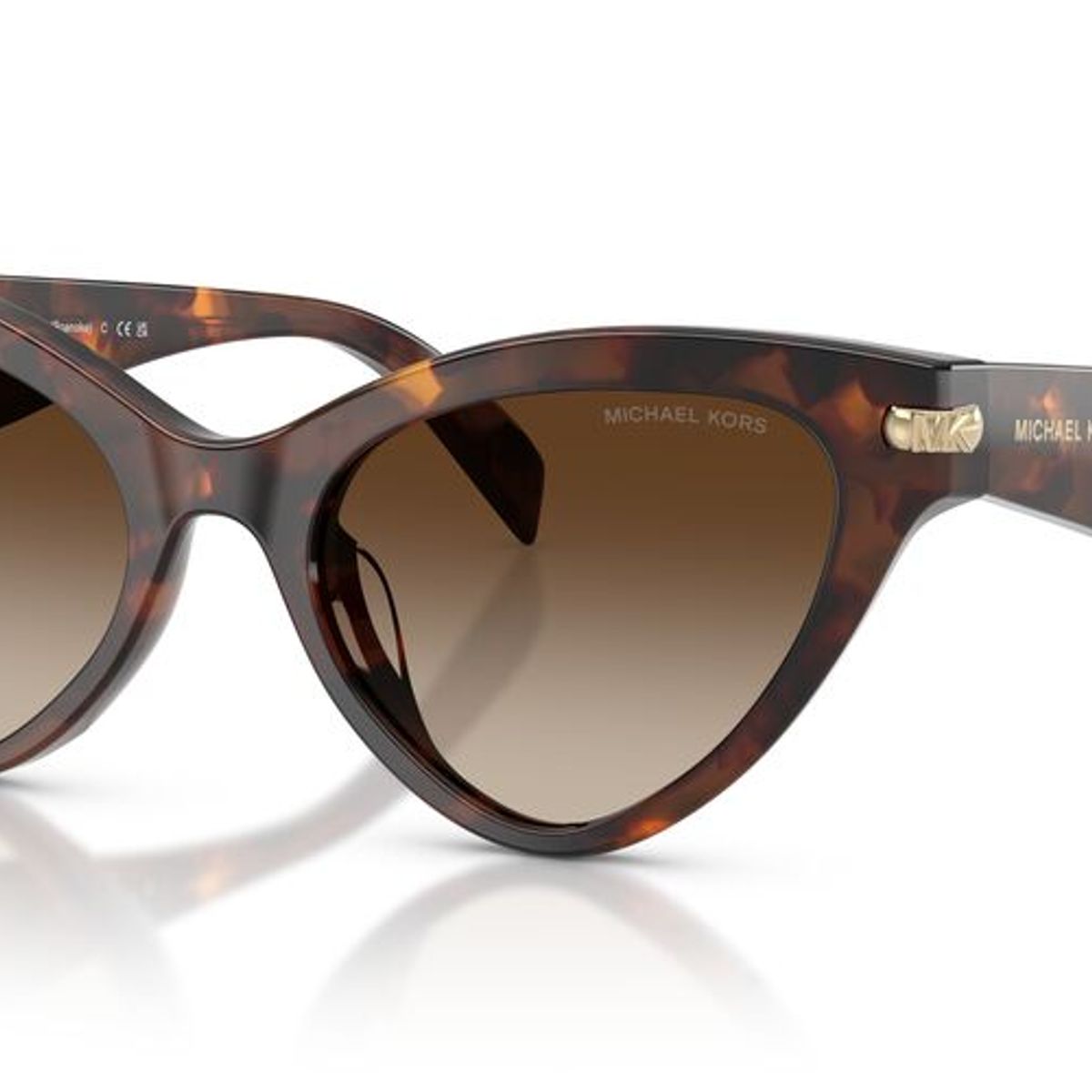 MICHAEL KORS - Anteojos De Sol Michael Kors MK2259U Roanoke Luggage Tortoise Smoke Gradient Café Mujer