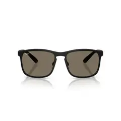 RAY BAN - Anteojos De Sol Ray-Ban RB4264 Matte Black Grey Chromance Negro Hombre