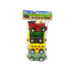 GENERICO - Trenes De Madera Con Imán