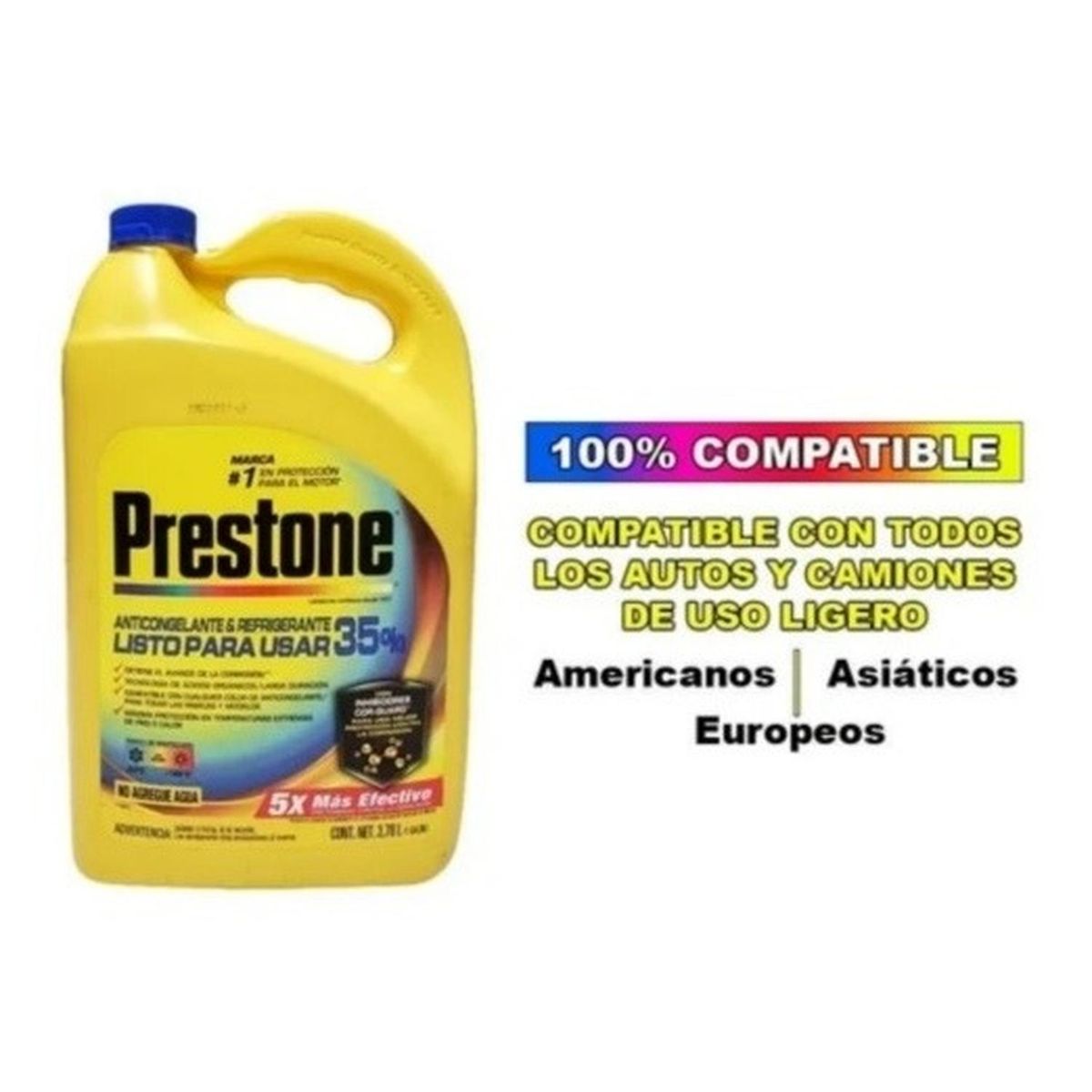 PRESTONE - Coolant  Anticongelante Prestone 35% Formula Mejorada