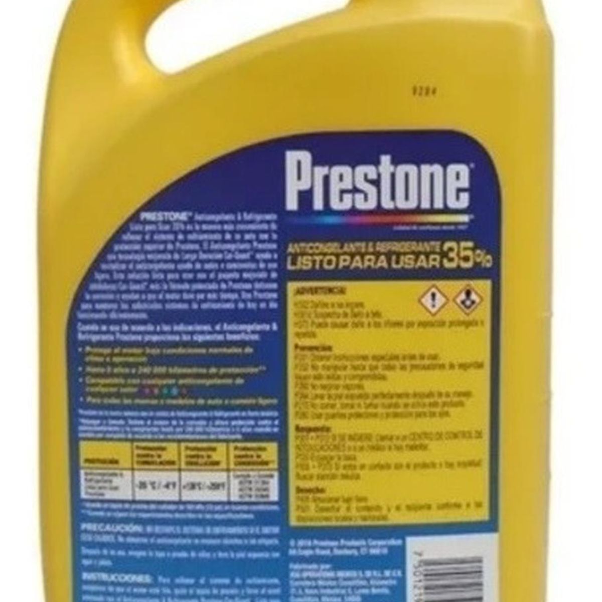 PRESTONE - Coolant  Anticongelante Prestone 35% Formula Mejorada