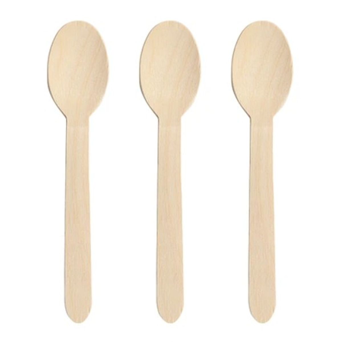 GENERICO - Cuchara De Madera 12Pcs 14Cm