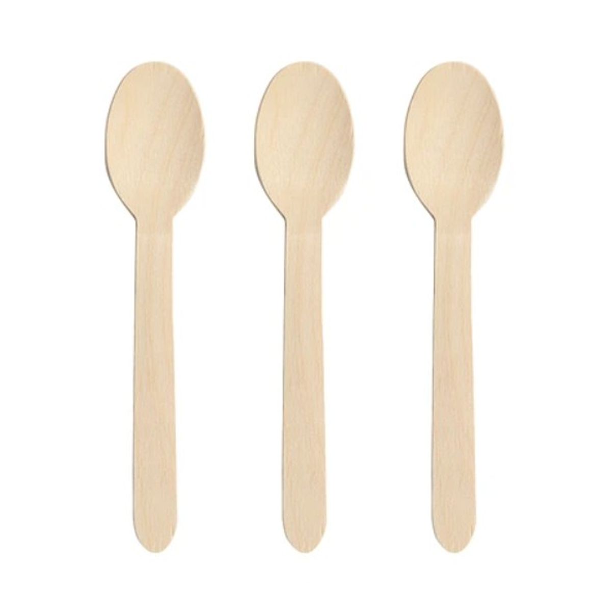 GENERICO - Cuchara De Madera 12Pcs 14Cm