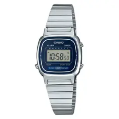 CASIO - RELOJ LA670WA-2DF VINTAGE MINI PLATEADO MUJER