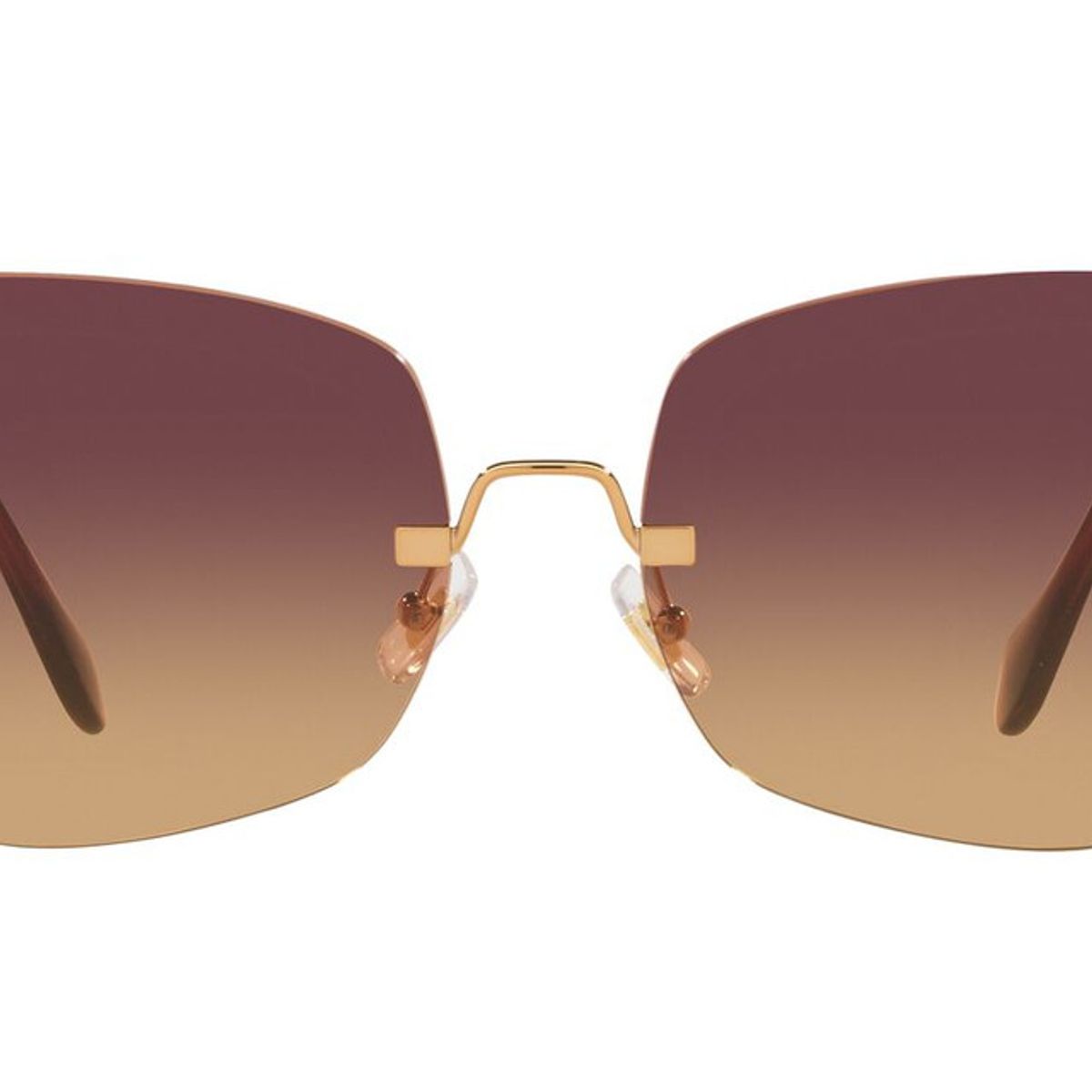 MIU MIU - Anteojos De Sol Miu Miu MU 50WS  Dorado Mujer