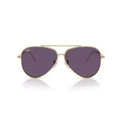 RAY BAN - Anteojos De Sol Ray-Ban RBR0101S Aviator Reverse Arista Violet Dorado Unisex