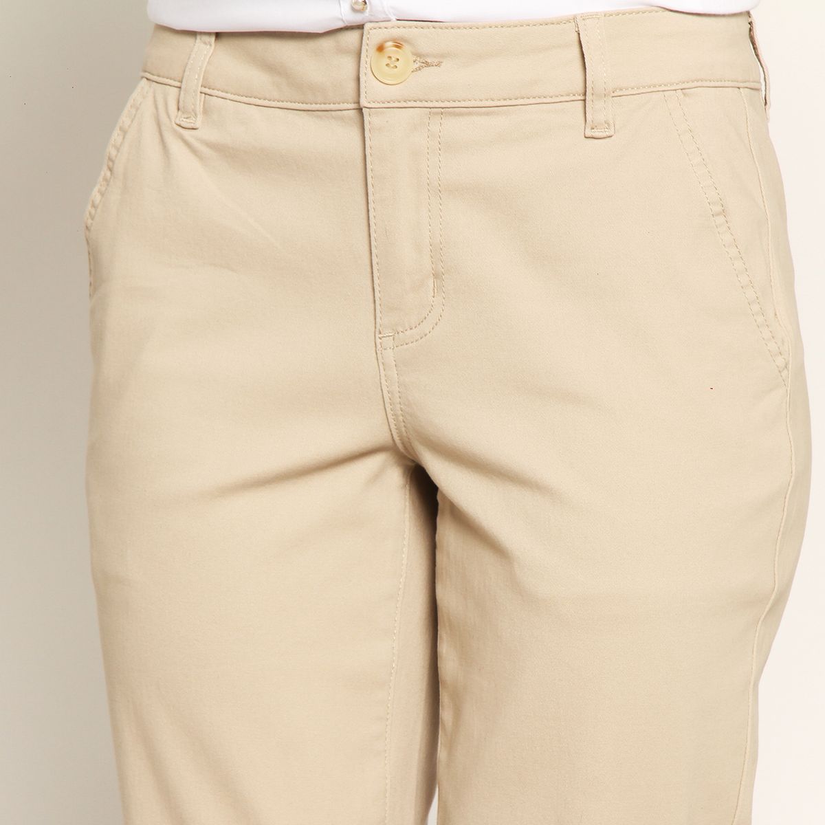 WADOS - PANTALON SLIM TIRO ALTO PRETINA BASICA 1 BOTON