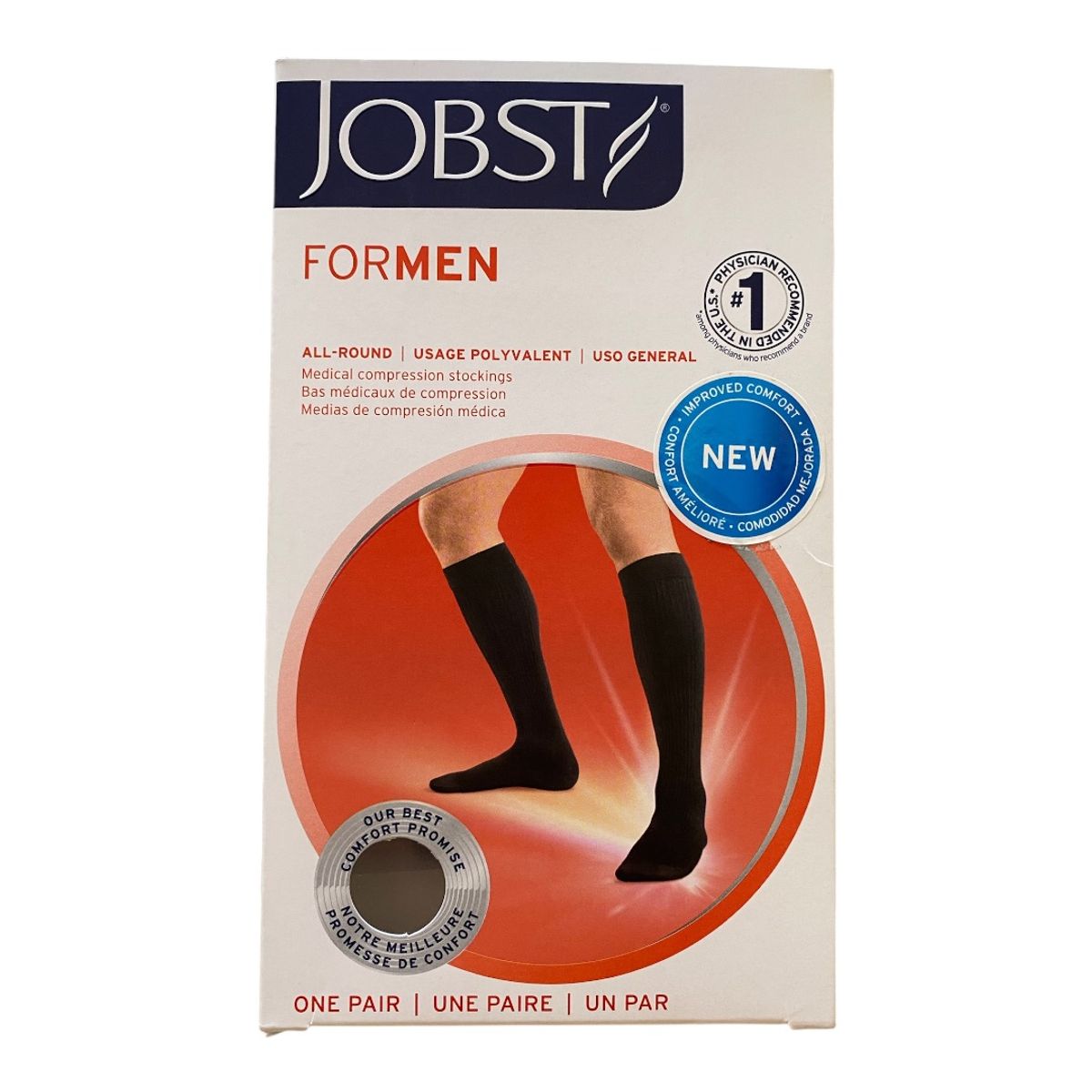 BSN MEDICAL - CALCETA DE COMPESION JOBST 15-20 MMHG FOR MEN TALLA XL