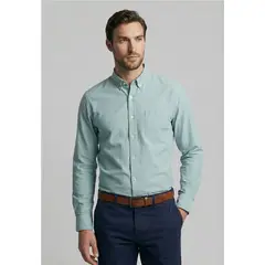 FEROUCH - Camisa Smart Casual Oxford River