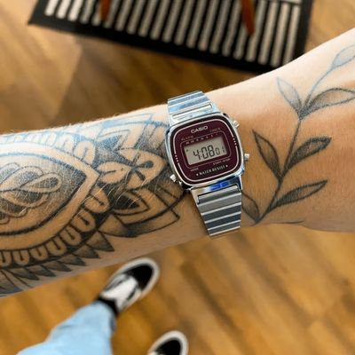 Imagen 2 del producto RELOJ LA670WA-4DF VINTAGE MINI PLATEADO MUJER BURDEO