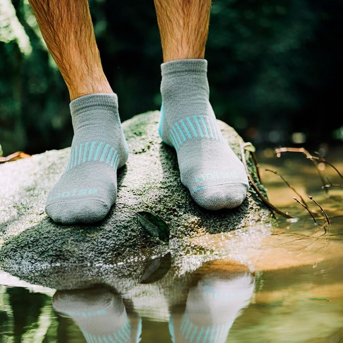 LHOTSE - Calcetin Deportivo Corte Tobillo Running Vora Lhotse