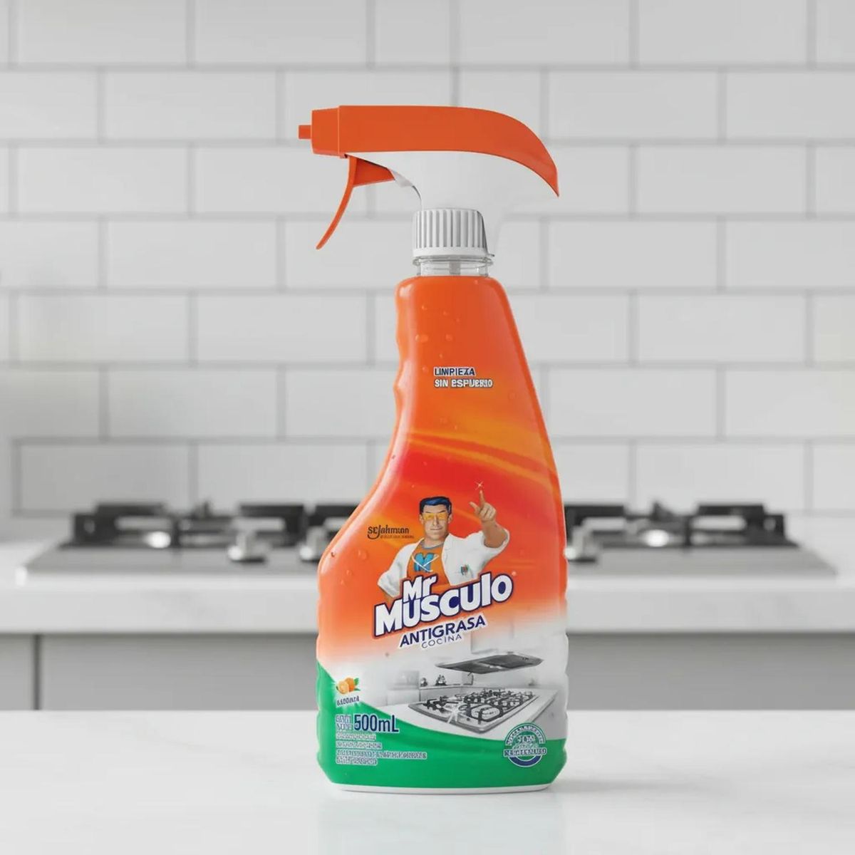 MR MUSCULO - Limpiador Antigrasa Mr Musculo 500ml