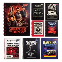 GENERICO - Pack 10 Cuaderno Universitario 100 Hojas 7mm Stranger Things