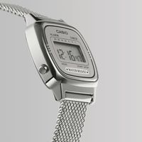 RELOJ LA670WEM-7DF VINTAGE MINI PLATEADO MUJER