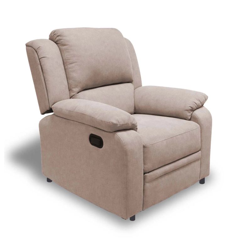 Berger Reclinable Sevilla Lino Beige Beige