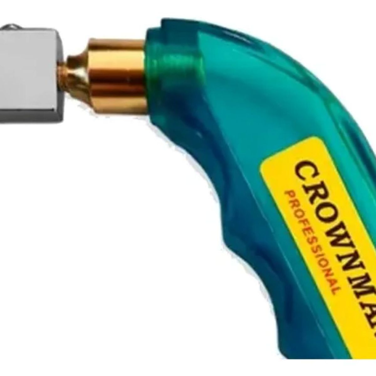 GENERICO - Cortador Vidrio Punta Rueda Diamante Mango Curvo Rellenable