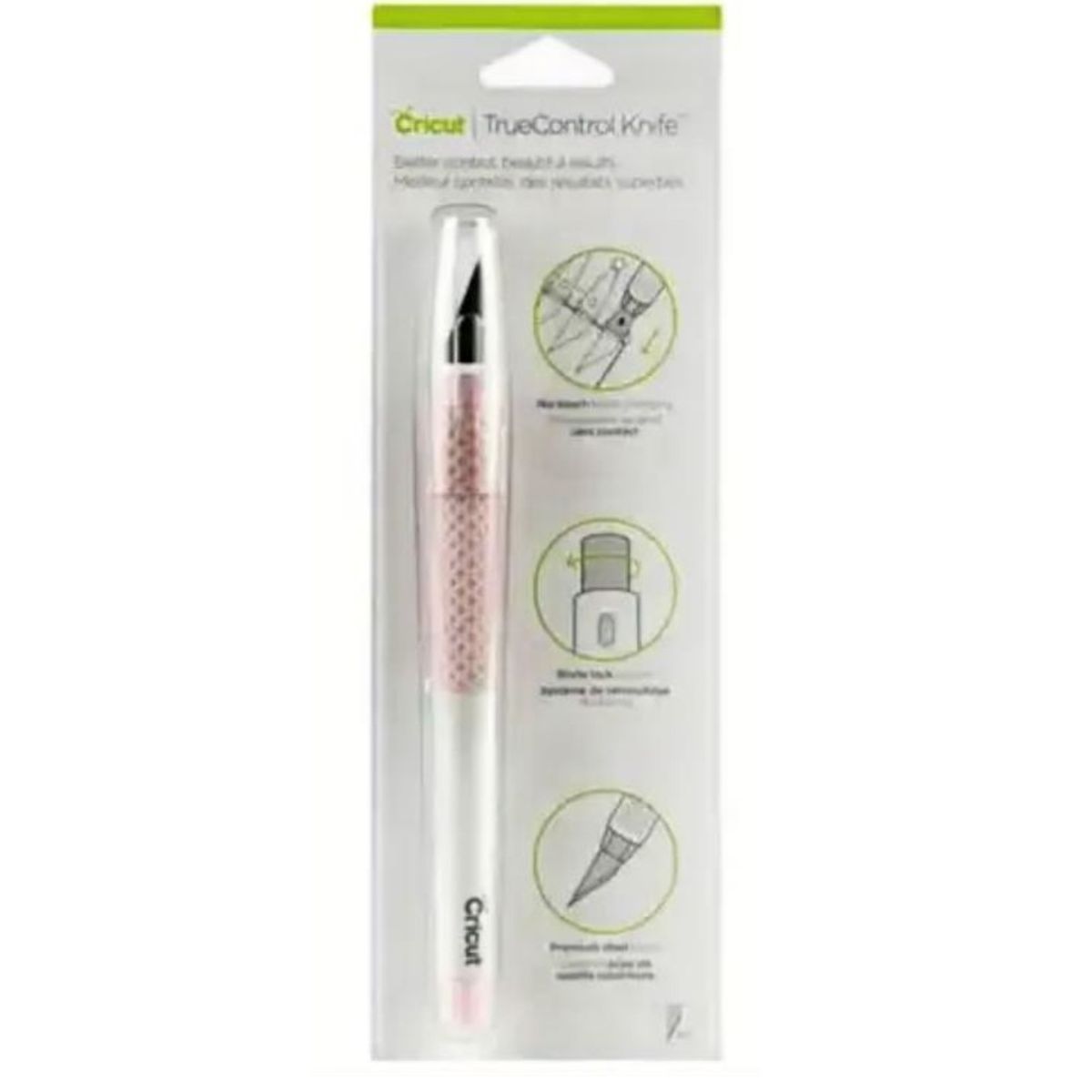 CRICUT - Cuchillo TIPO BISTURI True Control Rosa Rosa