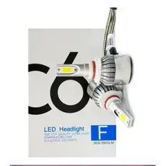 GENERICO - Par De Luces Led Headlight Faro Hd C6 H3