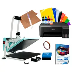 EPSON - Kit Estampadora Sublimadora 23x30cm Sublipress + Impresora L1250