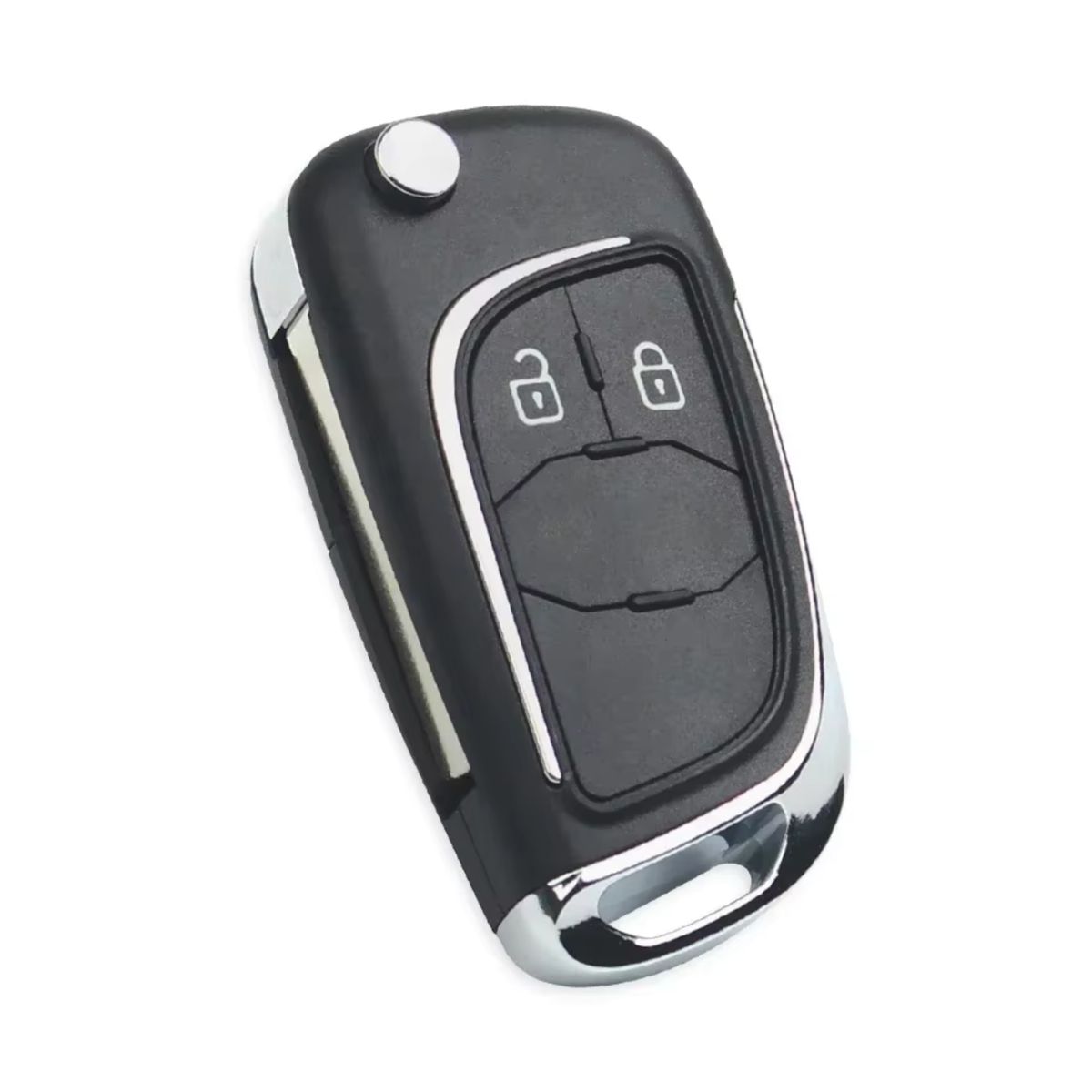 GENERICO - Carcasa Control De Llave 2 Botones Compatible Con Chevrolet