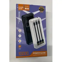 GENERICO - Power Bank 10000mah Carga Rapida Color Negro