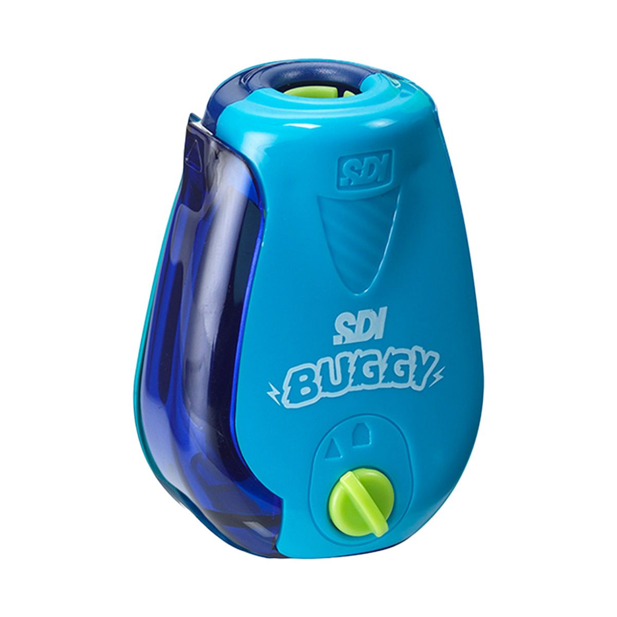 GENERICO - Sacapuntas Buggy Con Depósito Punta Ajustable 8mm SDI