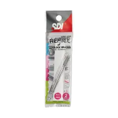 GENERICO - Set 2 Repuesto Borrador para Porta Goma Tipo Lápiz SDI