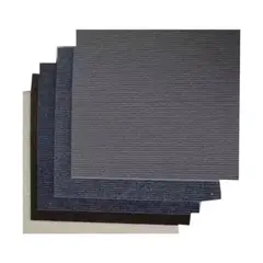 IMPORTCLICK - Pack 12 Unidades Alfombra Autoadhesiva Piso 60x60 CM Gris Oscuro