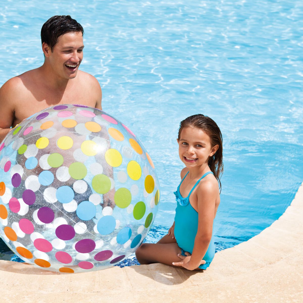 INTEX - Pelota Inflable INTEX Jumbo XL 107cm