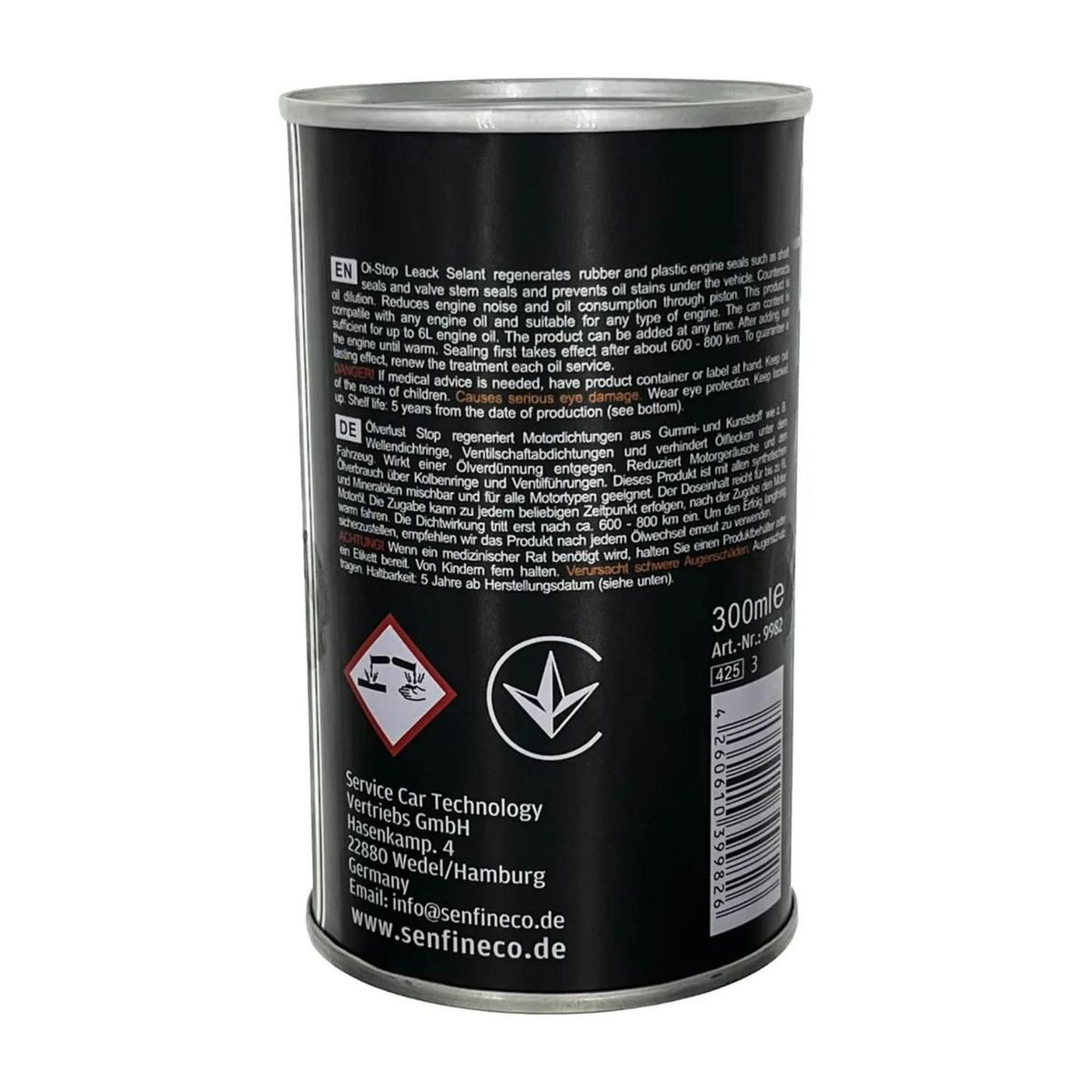 IMPORTCLICK - Sellador Tapador Fuga Aceite Goma Motor Oil Stop 300 ML