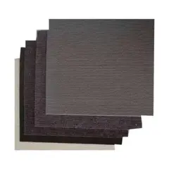 IMPORTCLICK - Pack 12 Unidades Alfombra Autoadhesiva Piso 60x60 CM Negro