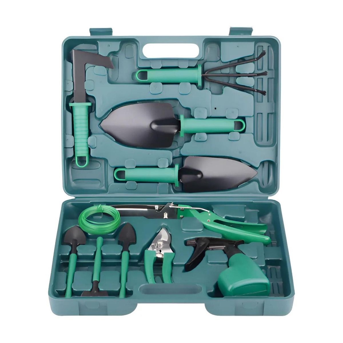 IMPORTCLICK - Set 10 Piezas Jardinería Herramientas Acero