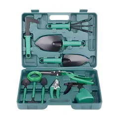 IMPORTCLICK - Set 10 Piezas Jardinería Herramientas Acero